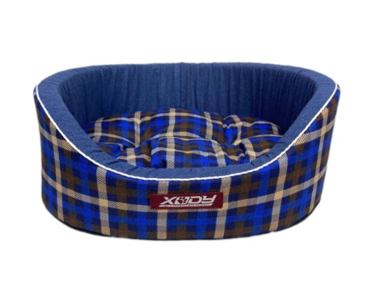 Лежак Премиум Клетка №1 / 42х35х16 см