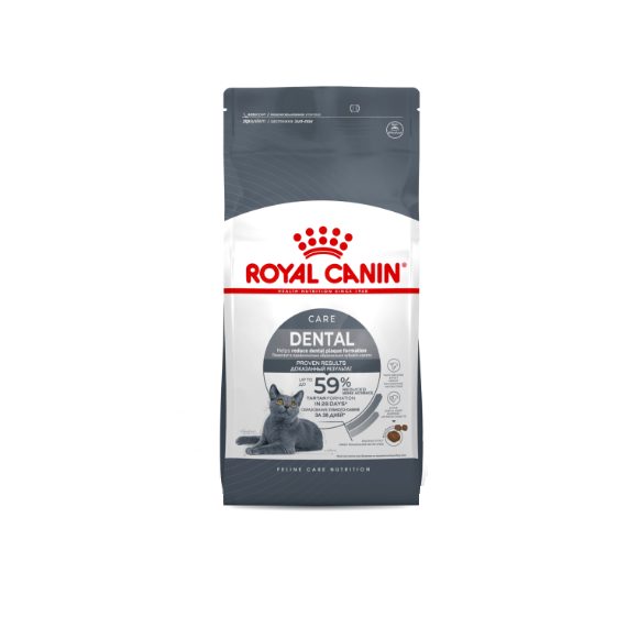 РОЯЛ КАНИН DENTAL для профилактики образования зубного камня взрослых кошек / 400 гр.