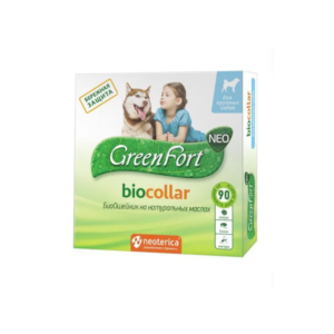 Ошейник от блох и клещей GreenFort  для крупных пород собак / 75 см