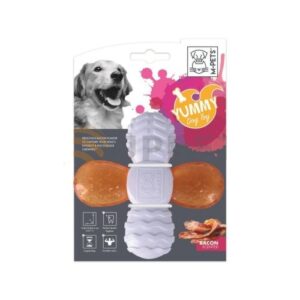 Игрушка для собак Ямми, вкус бекона, нейлон / 12,8х12,8х2,6 см