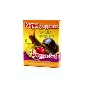 Корм повседневный Фруктовый для улиток / 60 гр.