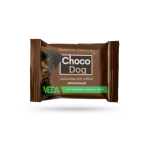 CHOCO DOG для собак Шоколад молочный / 15 гр.