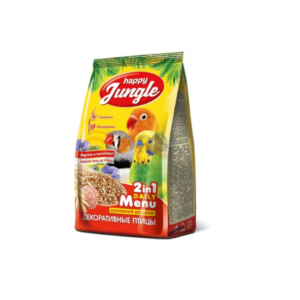 Корм Happy Jungle для декоративных птиц (универсал) / 350 гр.