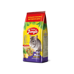 Корм Happy Jungle для шиншиллы / 900 гр.