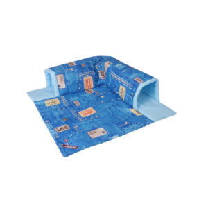 Игровой комплекс-лабиринт (Хлопок), Джинс / 75x75x15 см
