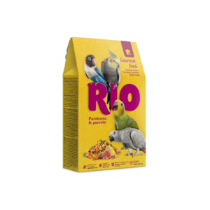 Корм RIO Гурмэ для средних и крупных попугаев / 250 гр.