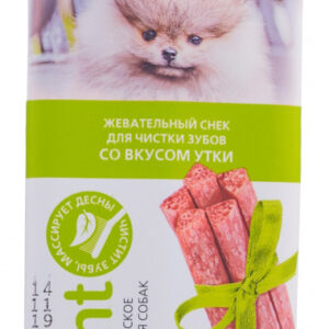 ТИТБИТ для собак мини пород Жевательный снек DENT со вкусом утки / 20 гр.