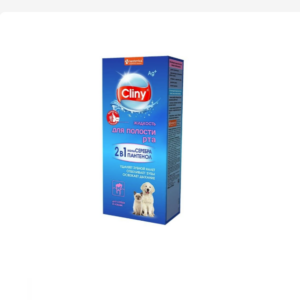Жидкость для полости рта Cliny для животных / 100 мл