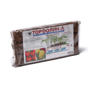 Субстрат торфяной Торфолин-А / 18 ячеек