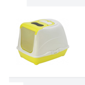 Туалет закрытый для кошек Moderna Flip Cat / 39х50х37 см