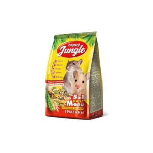 Корм Happy Jungle для грызунов универсальный / 350 гр.