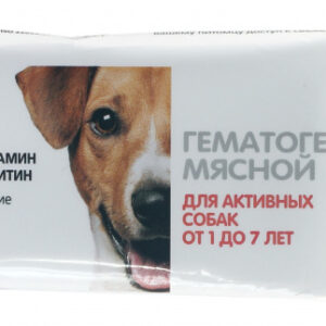 ТИТБИТ для собак Гематоген мясной  для активных собак / 35 гр.