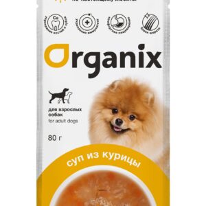 ОРГАНИК Суп для взрослых собак из Курицы / 80 гр.