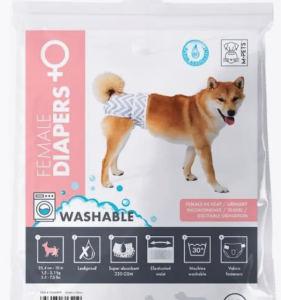 Подгузники M-Pets многоразовые для собак, размер №1 XS / талия до 25,4 см