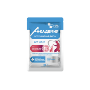 АКАДЕМИЯ для собак при расстройствах пищеварения кусочки в соусе / 85 гр.