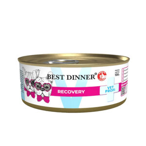 БЭСТ ДИННЕР Exclusive Vet Profi Recovery послеоперационный для собак и кошек/ 100 гр.