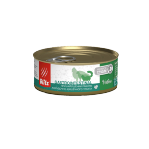 БЛИЦ Cat Vetline Gastrointestinal для кошек при нарушении работы ЖКТ с индейкой / 100 гр.