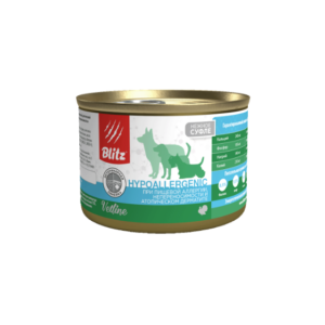 БЛИЦ Dog Vetline Hypoallergenic для собак при пищевой аллергии с индейкой / 200 гр.