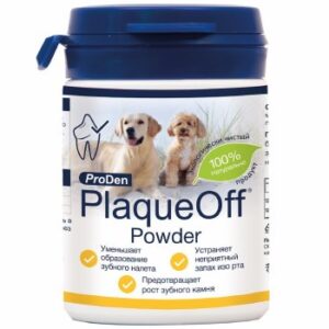 ProDen PlaqueOff для профилактики зубного камня у собак и кошек / 40 гр.