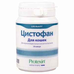 Protexin Цистофан для нормализации процессов мочеиспускания для кошек / 30 кап.