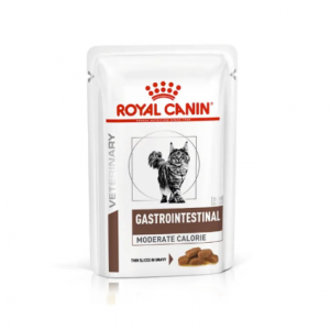 РОЯЛ КАНИН GASTROINTESTINAL MODERATE CALORIE при нарушениях пищеварения для кошек / 85 гр.