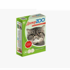 ДОКТОР ZOO Со вкусом печени для кошек / 90 табл.