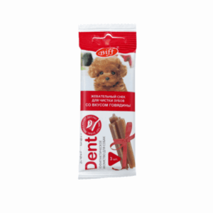 ТИТБИТ для мини собак Жевательный снек DENT со вкусом говядины / 20 гр.