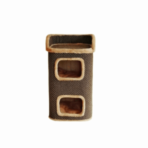 Домик-когтеточка для кошек Комплекс Матильда / 45x45x86 см