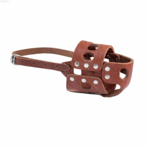 Намордник кожаный вырубной (такса) / №1