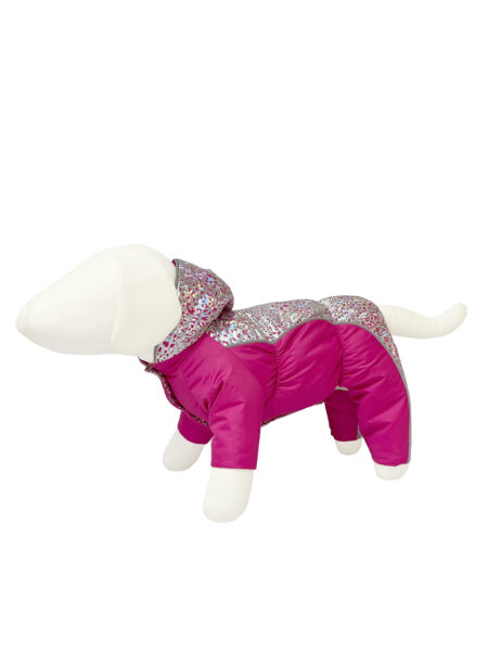 Комбинезон для собак на синтепоне / р. 28 сука