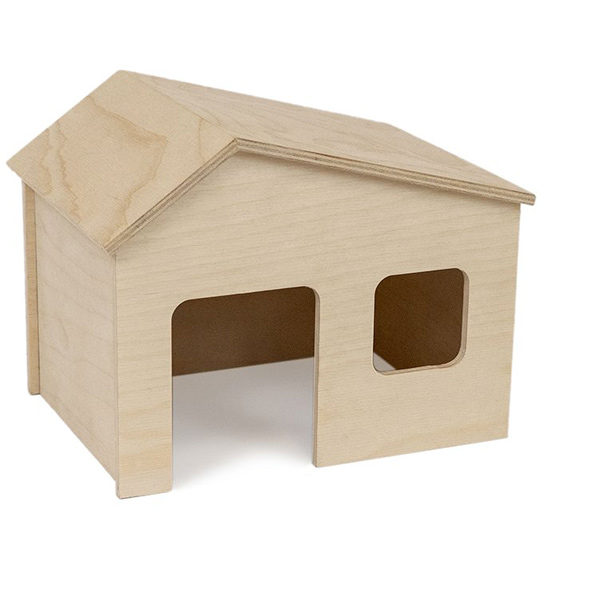 Домик для грызунов ЕСО Амбар / 16х22х18 см.