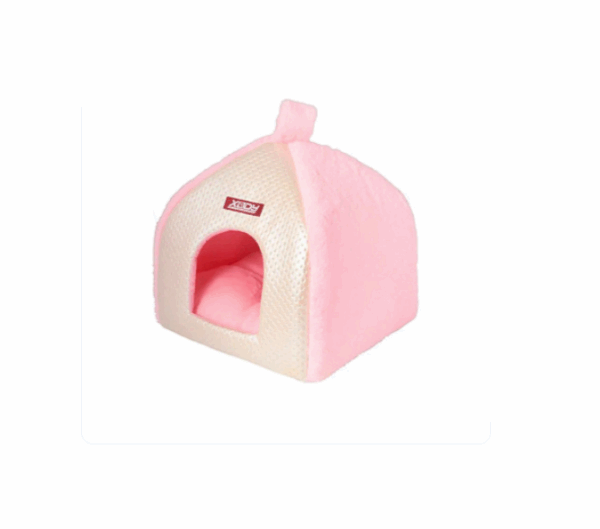 Домик Виг-Вам (жемчуг) №2 розовый / 39х39х45 см