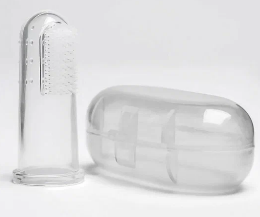 Силиконовая зубная щетка для собак и кошек / 1 шт