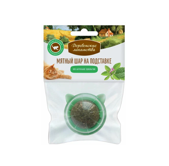 Мятный шар на подставке Деревенские лакомства / 26 гр.
