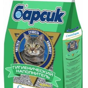Наполнитель БАРСИК Стандарт для кошек / 4,54 л.