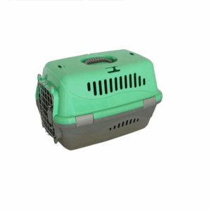 Переноска ECOPET размер М, с метал. дверцей  / 48х32х32 см