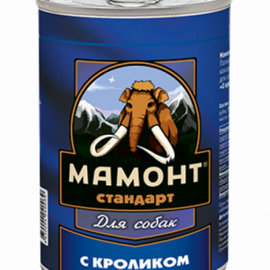 МАМОНТ для собак с Кроликом / 970 гр.