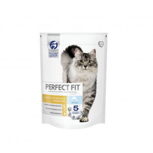 ПЕРФЕКТ ФИТ для кошек с чувствительным пищеварением с лососем / 650 гр.