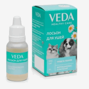 Лосьон для ушей VEDA с фитокомплексом 25 целебных растений