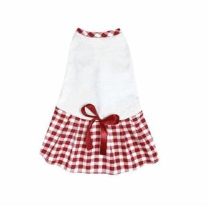 Платье Маленькая кокетка для собак, клетка / размер 22 см