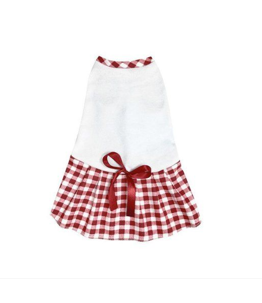 Платье Маленькая кокетка для собак, клетка / размер 22 см