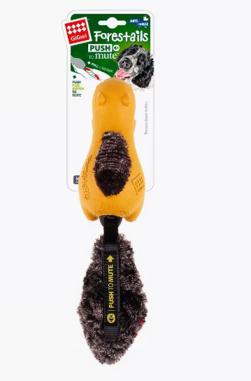 Игрушка для собак Белка с большой пищалкой / 30 см