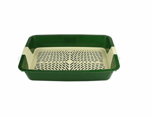 Туалет для кошек глубокий DOGMAN с сеткой малый / 35х25х6,5 см Туалет для кошек глубокий DOGMAN с сеткой малый / 35х25х6,5 см