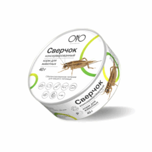 Сверчок ONTO консервированный корм для животных / 40 гр