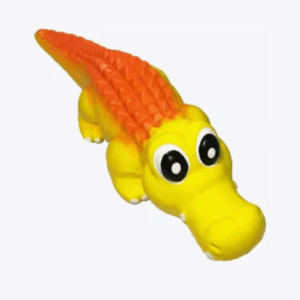 Игрушка для собак из резины Крокодил / 15 см