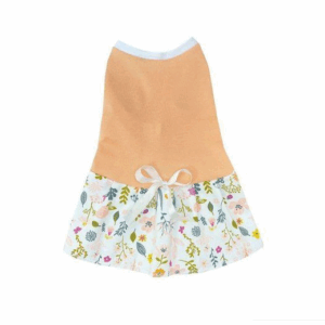 Платье Маленькая кокетка для собак, цветы / размер 30 см