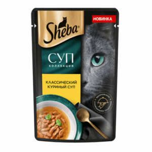 ШЕБА Суп коллекция Курица для взрослых кошек / 70 гр.