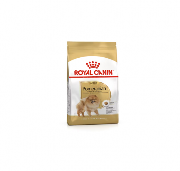 РОЯЛ КАНИН POMERANIAN ADULT для собак породы Померанский шпиц от 8 месяцев / 500 гр.