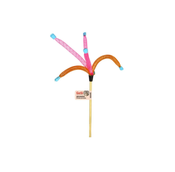 Игрушка для кошек Дразнилка Трубочки-пружинки / 50 см