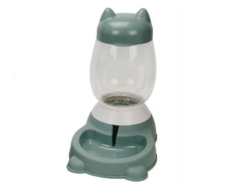 Миска-дозатор пластиковая Ушки, вода / 2,2 л